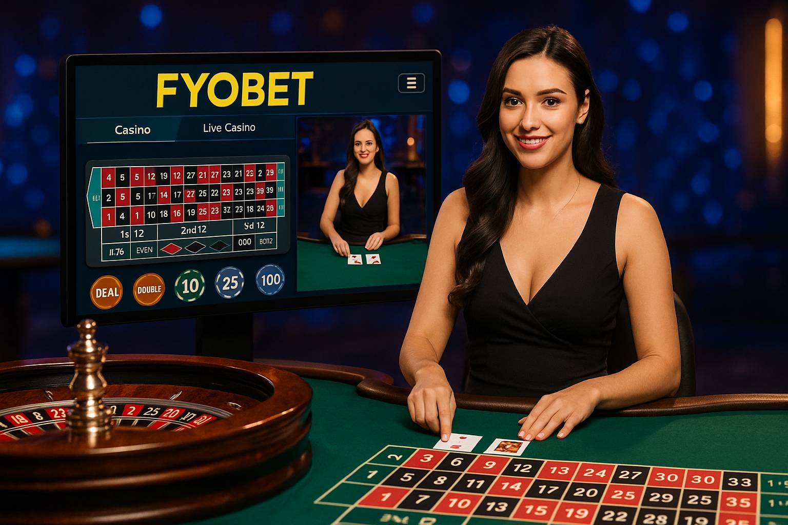 O FYOBETLive Casino lança promoções regularmente