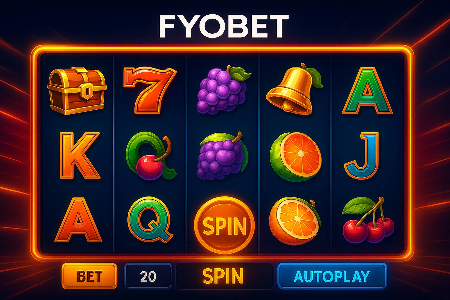 Explore o mundo das slot machines no FYOBETCasino